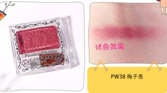 CANMAKE哑光腮红试色 CANMAKE哑光腮红选色 CANMAKE哑光腮红试色 CANMAKE哑光腮红选色