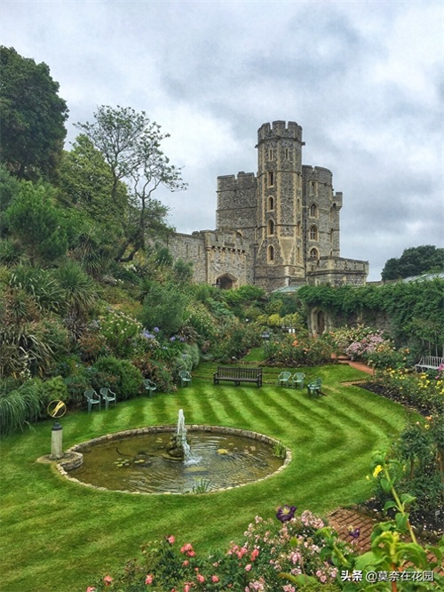 英国女王伊丽莎白二世的私家花园-温莎城堡(Windsor Castle)