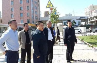 汕头市领导钟挥锷、郑通声带队检查督导“城乡结合部”创文迎检工作