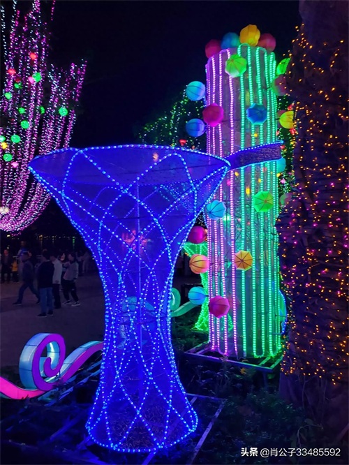 2020惠州西湖花灯会美爆了