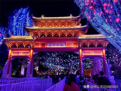 ​2020惠州西湖花灯会美爆了