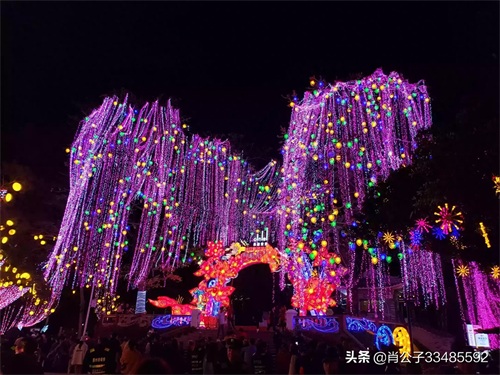 2020惠州西湖花灯会美爆了