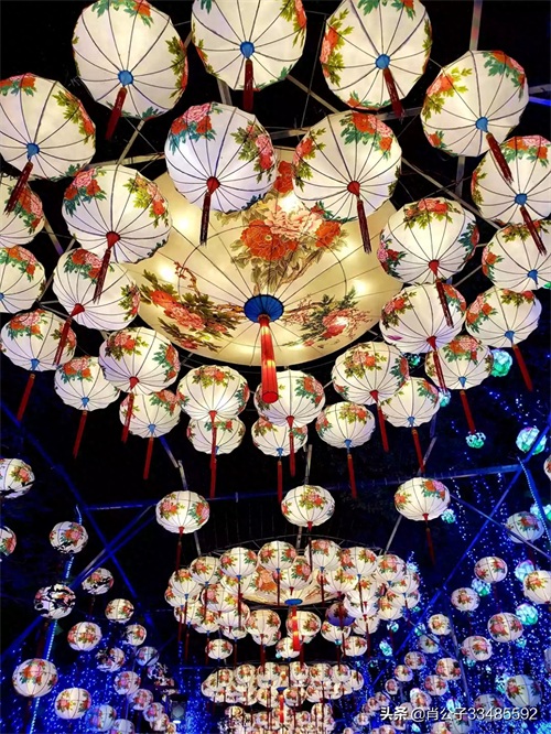 2020惠州西湖花灯会美爆了