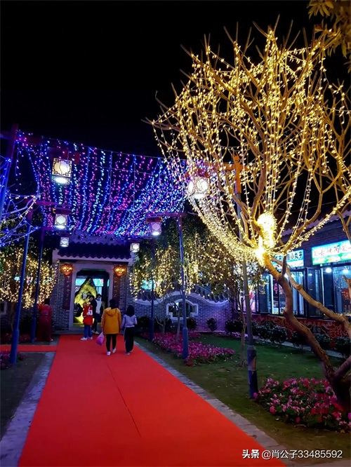 2020惠州西湖花灯会美爆了