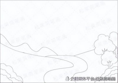 ​清明节手抄报模板好看（漂亮又简单的清明节手抄报模板）