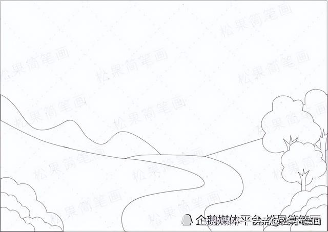 清明节手抄报模板好看（漂亮又简单的清明节手抄报模板）(1)