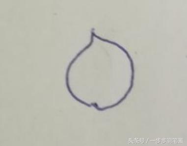 荷花怎么画简笔画步骤图解（少儿简笔画一学就会）(1)