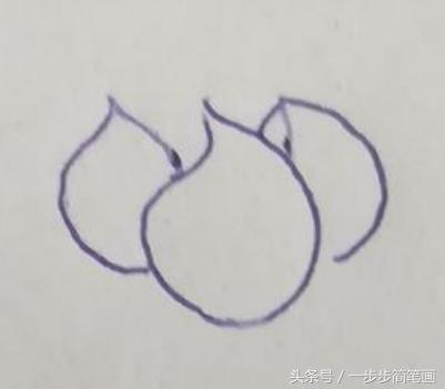 荷花怎么画简笔画步骤图解（少儿简笔画一学就会）(2)
