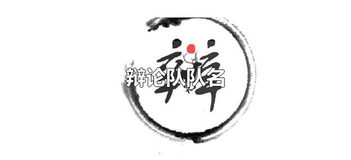 辩论队队名