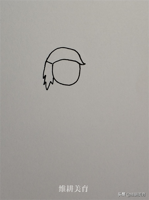 简笔插画小孩(附步骤图)