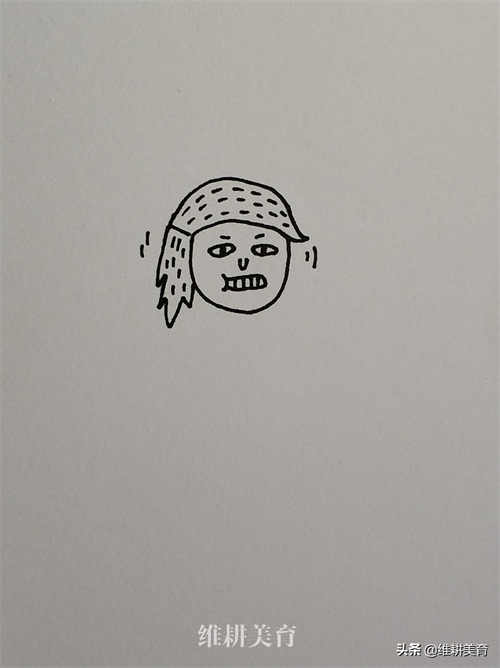 简笔插画小孩(附步骤图)