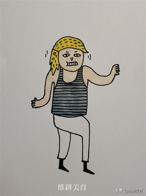 简笔插画小孩(附步骤图)