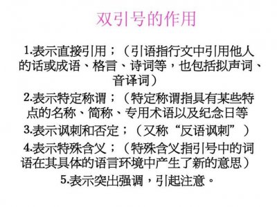 双引号表示什么意思(双引号的解释)