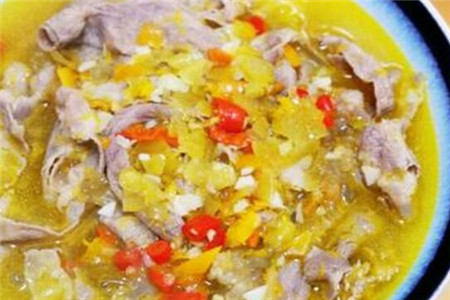 酸汤肥牛的做法 大厨传授的秘诀分享