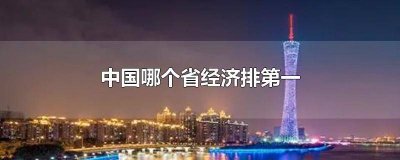 中国经济排名前十名的省份 中国经济排名前十的省