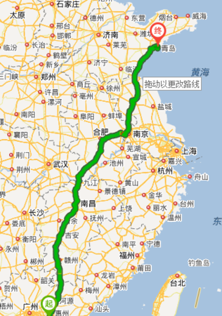 长深高速指的是从哪里到哪里呀