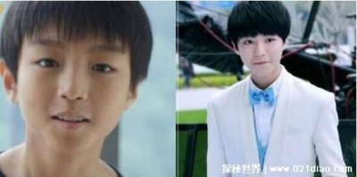 ​王俊凯整容前后照片，并没有整过容(出道至今都是一个样)