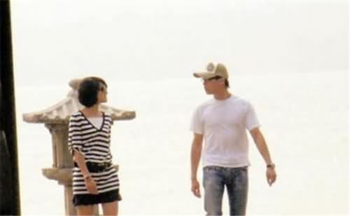 朱丹陶喆游西湖 朱丹陶喆游西湖