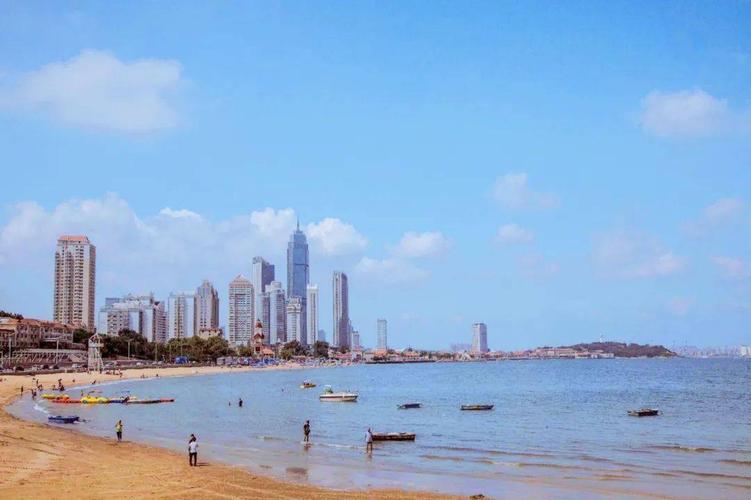 3、蓬莱市的海滨浴场