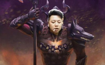 石头人上单铁憨憨?黑店百地黑科技纯AP,诺手被单杀到不敢吃兵