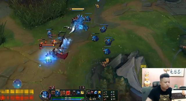 石头人上单铁憨憨？黑店百地黑科技纯AP，诺手被单杀到不敢吃兵