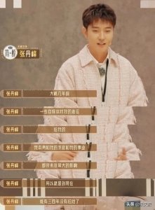 ​张丹峰说与洪欣感情很好，婚变谣言影响了事业，其他嘉宾意味深长