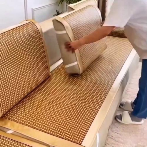 夏天沙发垫哪种最凉快(夏天沙发垫子)-第2张图片-