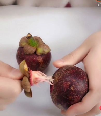 山竹如何剥皮图解剥山竹的方法和窍门视频