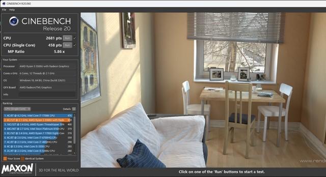 锐龙r55500u性能怎么样(锐龙r55500u处理器相当于i几)