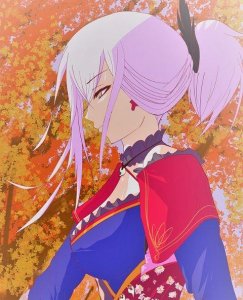 ​命运冠位指定：5张美图壁纸推荐，斯卡哈穿着一件洁白的婚礼服