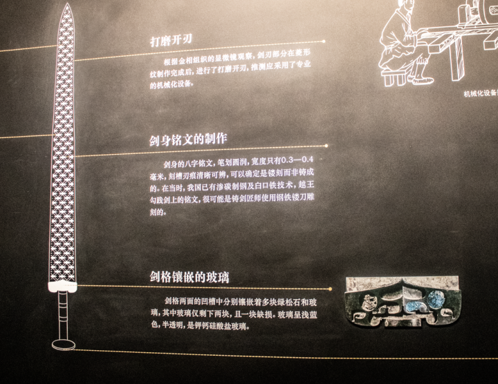 勾践剑有多长(越王勾践剑和一把西瓜刀差不多长)