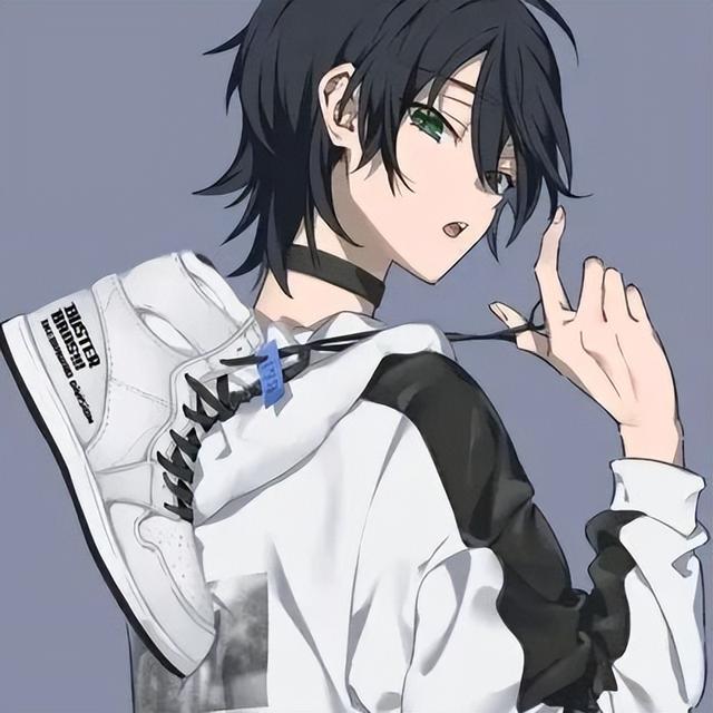 男女侧脸动漫头像(头像坠入星河的温柔动漫男女头像)(25)