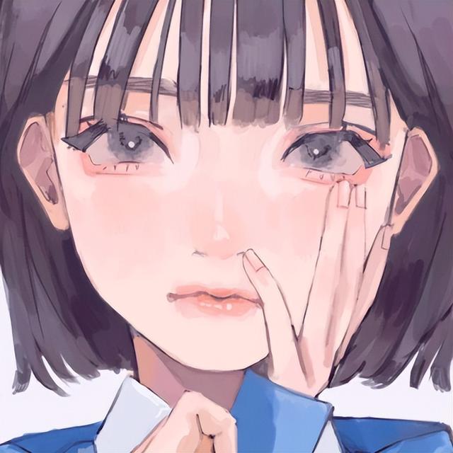 男女侧脸动漫头像(头像坠入星河的温柔动漫男女头像)(7)