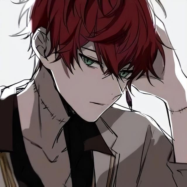 男女侧脸动漫头像(头像坠入星河的温柔动漫男女头像)(28)