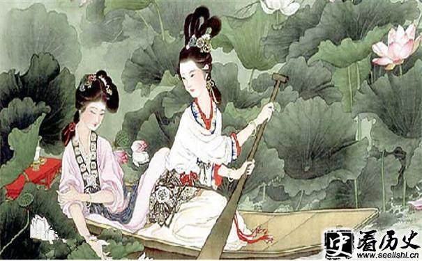 王勃《采莲曲》图片