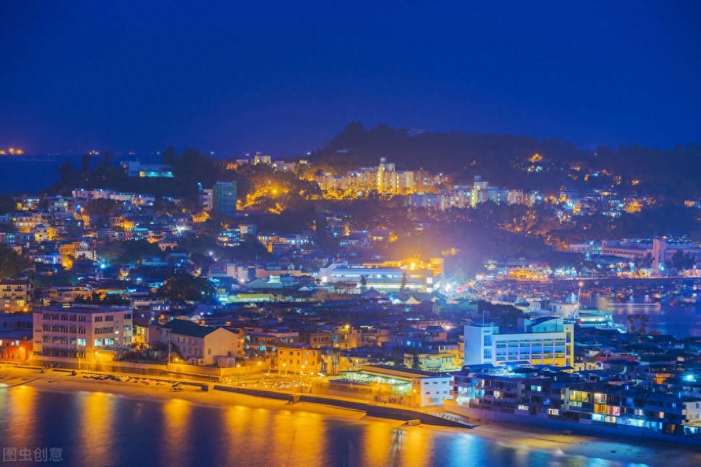 长洲岛位于广州东缘,面积11.5平方公里