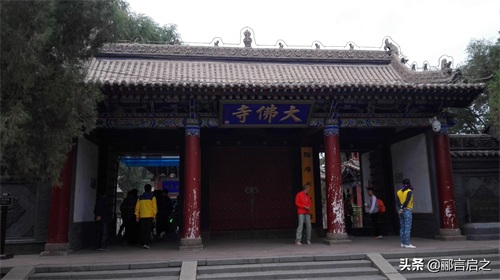 古朴的千年古刹——张掖大佛寺