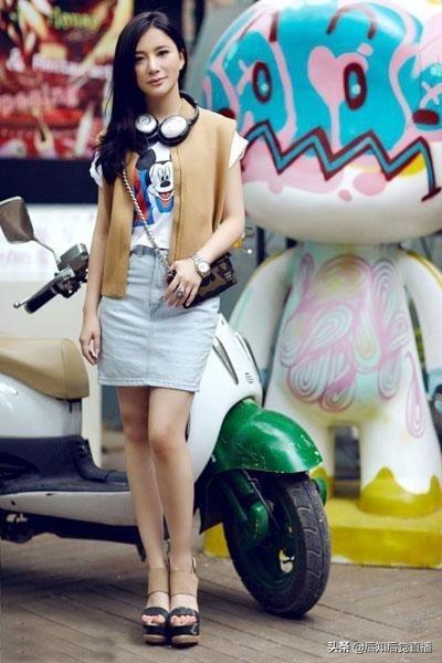 影视女演员熊乃瑾最美的10张照片欣赏,精致的五官,面容姣好