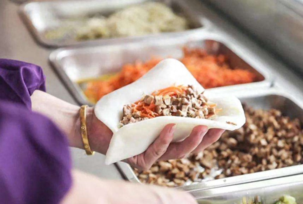 温岭特色小吃—嵌糕制作过程