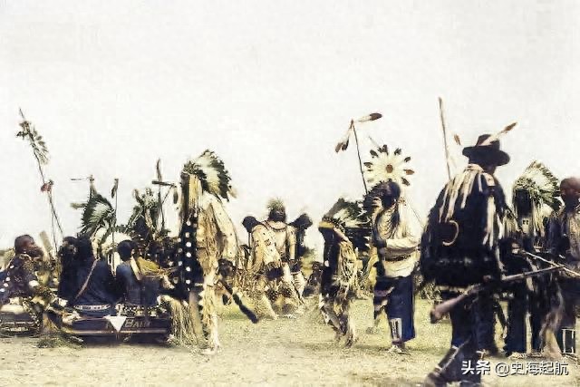 一百多年前的印第安人照片：曾经美洲的主人，图8是印第安女孩