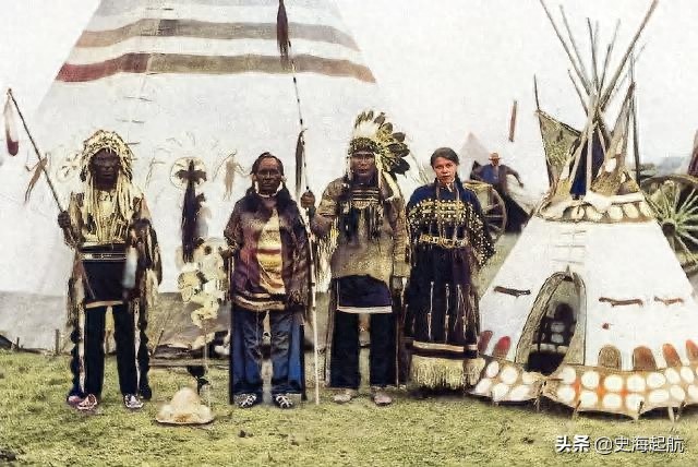 一百多年前的印第安人照片：曾经美洲的主人，图8是印第安女孩