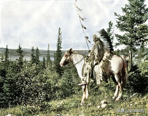 一百多年前的印第安人照片：曾经美洲的主人，图8是印第安女孩