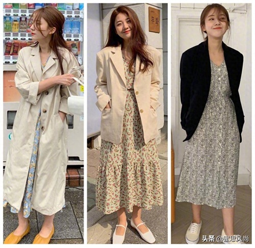 春天就要这么穿，27套舒适显气质的春日休闲穿搭，简单精致少女感