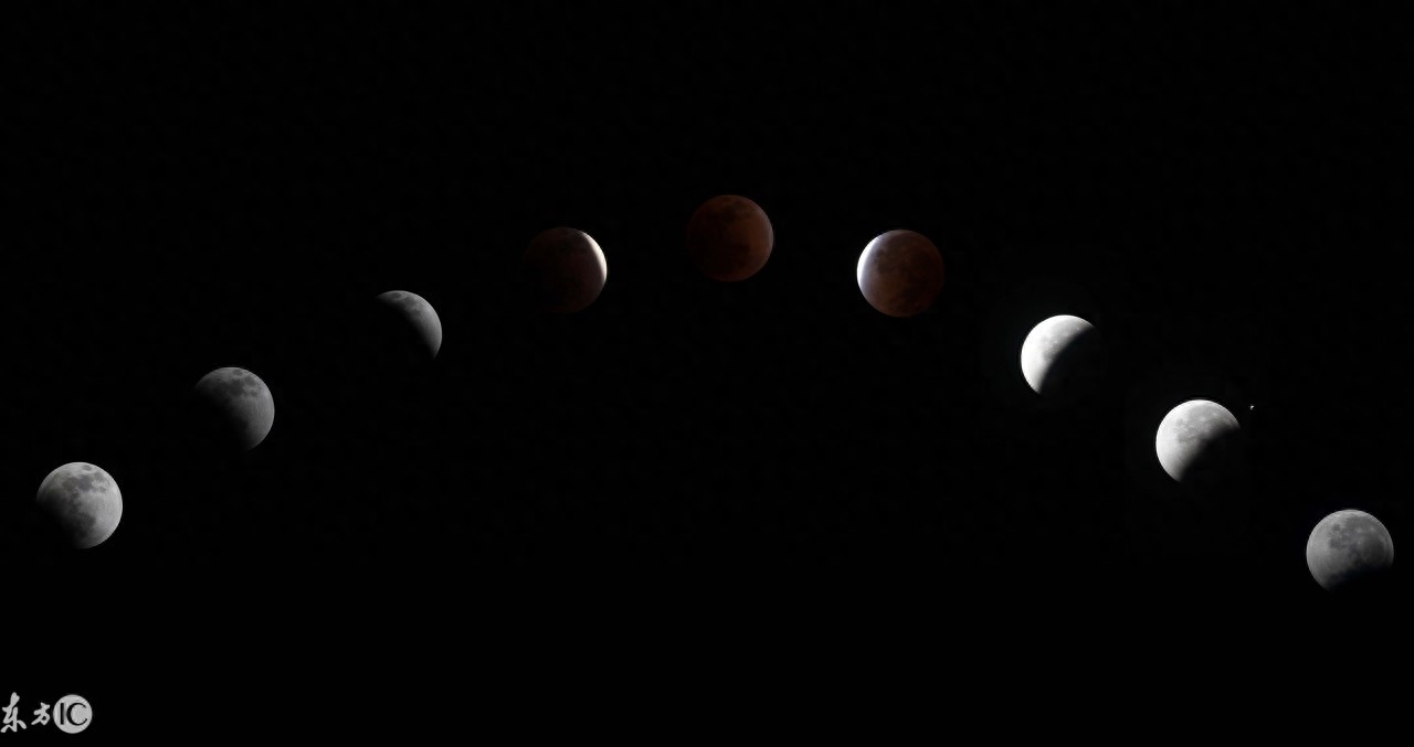 镜头下记录，哪些神奇的天文现象，月亮被一点点的“吃掉”